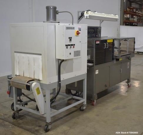 TPA 1000 Automatic L-Bar Shrink Wrapper with Texwrap Model T1322 Shrink Tunnel, Wrapper has approx 19" W x - Image 3