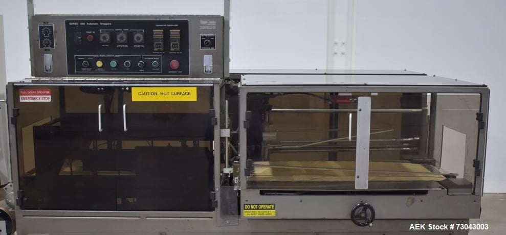 TPA 1000 Automatic L-Bar Shrink Wrapper with Texwrap Model T1322 Shrink Tunnel, Wrapper has approx 19" W x - Image 6