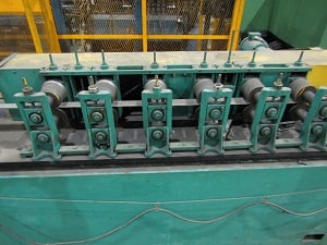 7 Stand, Custom, rollformer with inline punch press, 2" arbor, 8.5" roll space, 1.5 HP - Image 5
