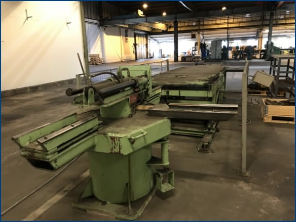 12" AKV, loop slitting line with packaging line, entry coil car, electric lift, slitting head - Image 3