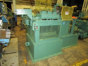 1" Torrington #1821, 12 roll straightener, L to R, 60000 psi, 30 HP, 1150 RPM, 500 VDC - Image 3