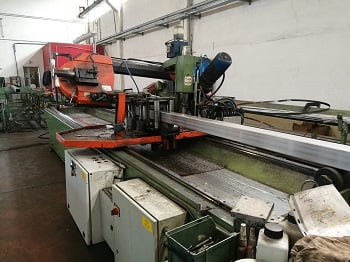 5" Olimpia #70/120 Olimpia steel laser tube mill, R to L, 5 ton single arm uncoiler, manual strip end welder - Image 1