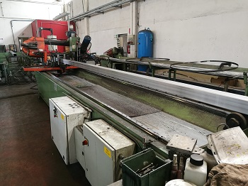 5" Olimpia #70/120 Olimpia steel laser tube mill, R to L, 5 ton single arm uncoiler, manual strip end welder - Image 3