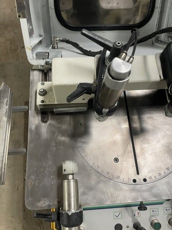 Eco Industries Group #EP-300, up stroke miter saw, 300 - Image 10