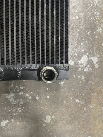 cooler for oem Atlas Copco #GA55+, vertical rotary screw air compressor cooler ONLY - Image 3