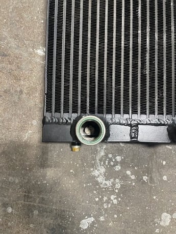 cooler for oem Atlas Copco #GA55+, vertical rotary screw air compressor cooler ONLY - Image 4