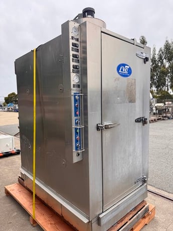 LVO Washing Systems, cabinet washer, electrically heater, Stainless steel, front loading door - Image 2