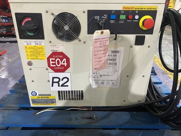 Fanuc, M-900iB/360, robot with R-30iB Plus controls, Leoni dress pack - Image 5