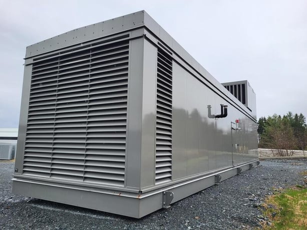 2250 KW Cummins #DQKAF, standby diesel generator, enclosure, 12470 Volts, Tier 2, new surplus, 2019 - Image 1