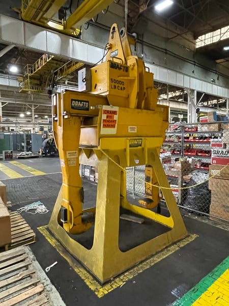50000 lb. Drafto #41-1078, coil grab, 1991 - Image 1