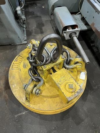 Ohio Magnetics #45PRL, plate lifting magnet, 230 V., 50% duty, serial #21879 - Image 3