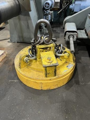 Ohio Magnetics #45PRL, plate lifting magnet, 230 V., 50% duty, serial #21879 - Image 4