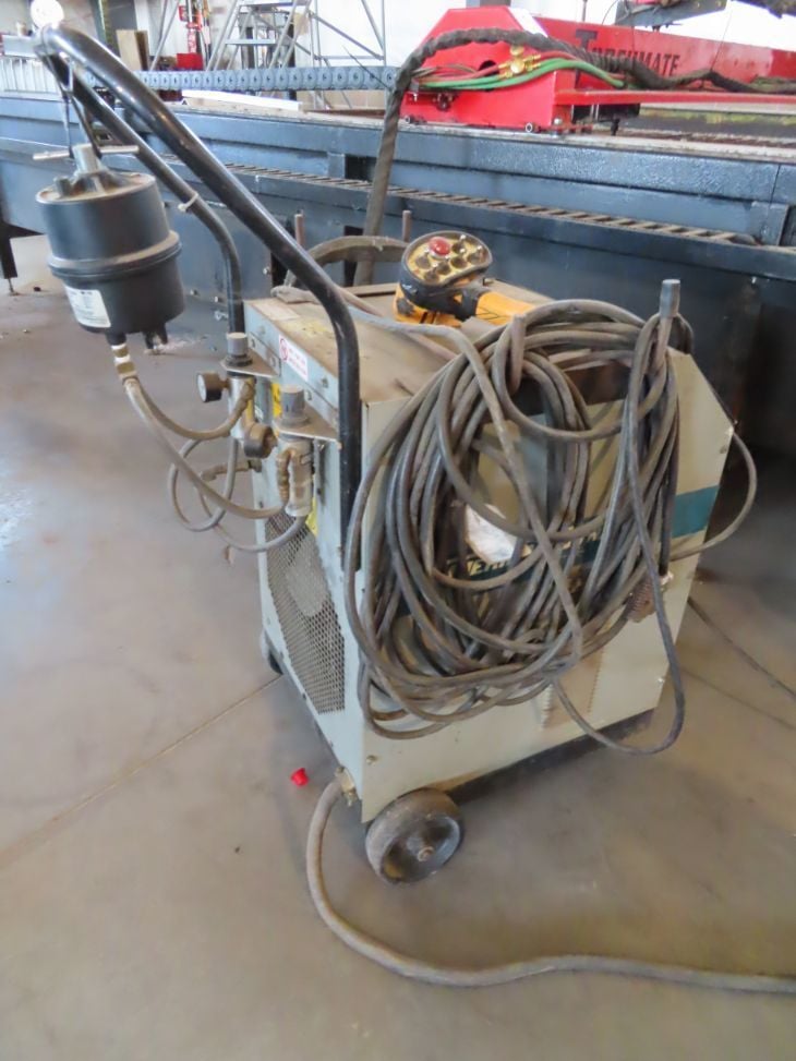 Lincoln Electric #TorchMate-X, plasma & oxy -fuel cutting system, 10' x20'tbl., 2010 - Image 9