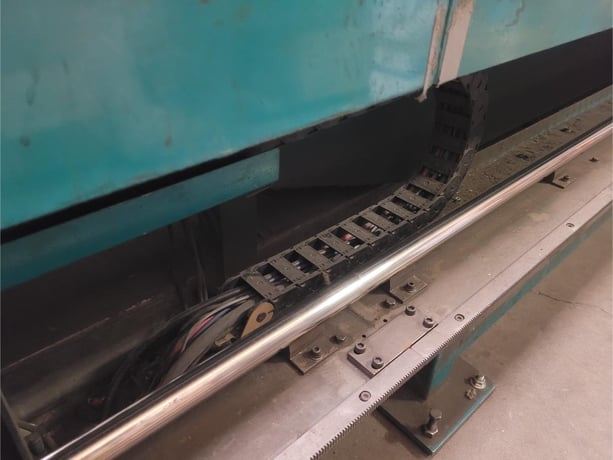 Lockformer #Vulcan-2900, plasma burn table, 10' x5'tbl., Hypertherm Powermax 85 power supply, 1998 - Image 9
