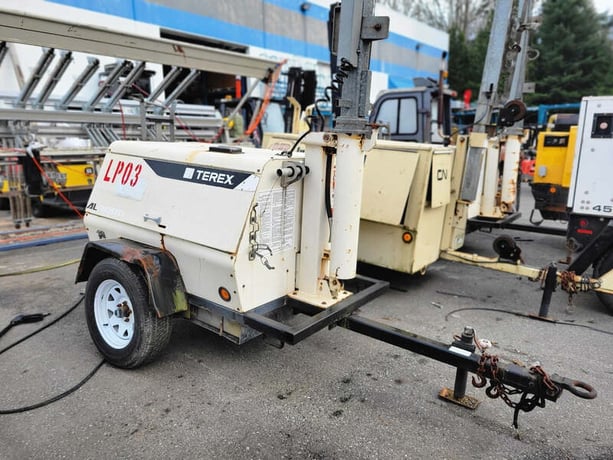 Terex #AL4000, portable heavy duty light tower - Image 1