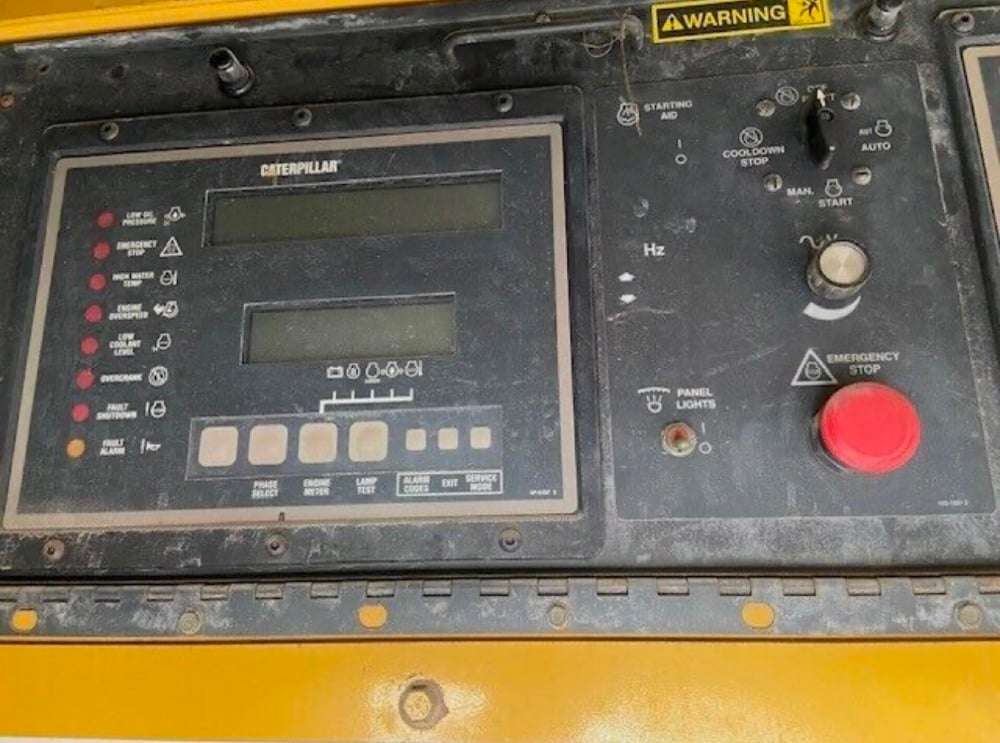 350 KW Caterpillar #3406, generator set, weatherproof enclosure, 277/480 Volts, 1996 - Image 7