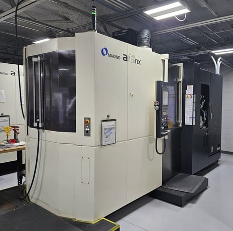 Makino #A61NX, CNC horizontal machining center, Pro 5 Control, 28.7" X, 25.6" Y, 31.5" Z, 14000 RPM, 60 - Image 1