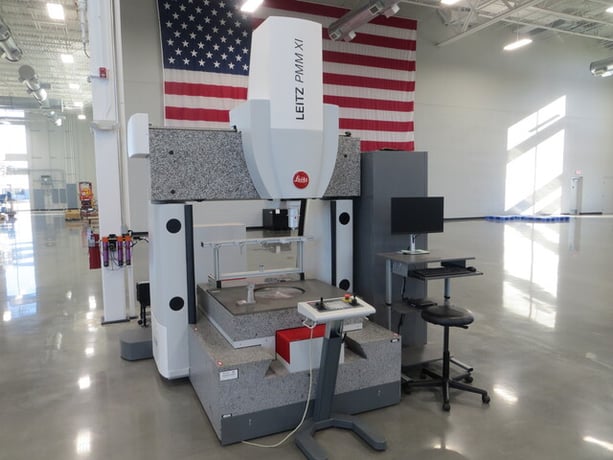 Leitz #PMM-Xi-8.10.6, fixed bridge/moving table coordinate measuring machine (CMM), B4s controller - Image 1
