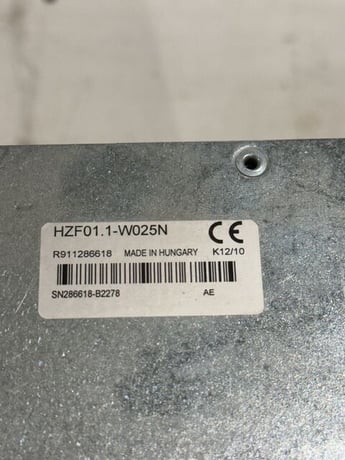 Rexroth #HZF01.1-W025N, Servo amplifier - Image 6