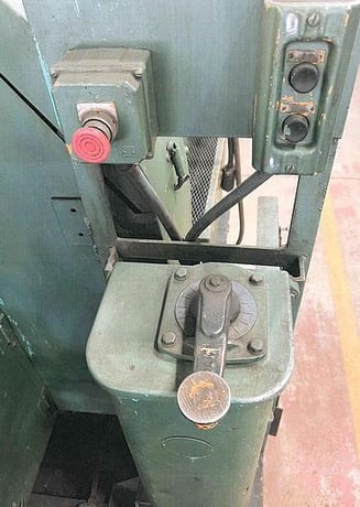8' x 1/2" Bertsch #9, initial type plate bending roll, air drop end, beam mounted, no pit, #30632 - Image 8