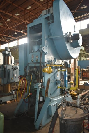 75 Ton, Minster Die-Namic #7, OBI press, air clutch & brake, 4" stroke, 21" Shut Height, #30598 - Image 3