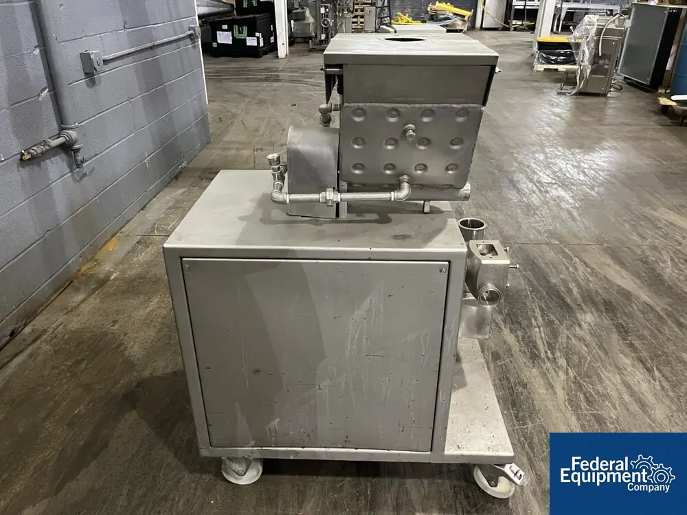 Tetra Pak Hoyer #ADDUS-FF-2000-C, soft serve inclusion machine, Stainless Steel w jacketed feeder, 480 V., 3 - Image 3