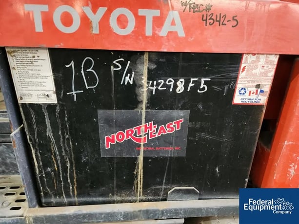 3500 lb. Toyota #7FBCU20, 189" lift, side shift - Image 8