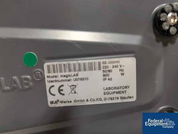 IKA #MAGICLAB, process lab mill, 900 watts, 240 V. - Image 2