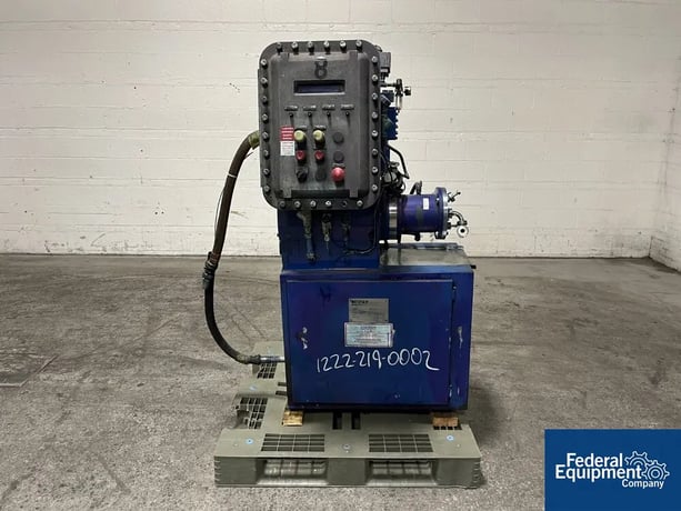 Netzsch #LMZ2, media mill, 2 L jacketed bowl, 10 HP w/ controls & base, 2000 - Image 1