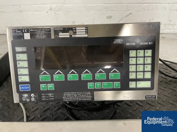 Mettler #CBU60LX, scales, 60 kg, w/ controls & readout & printer #VLX - Image 6