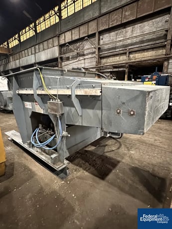 Vecoplan #RG-52/150-SPK-FF, single shaft shredder, 51" width x 15" diameter, 460V., horizontal hydraulic ram - Image 8