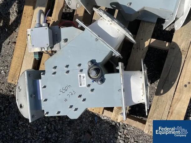 6" Diverter valve, carbon steel, pneually actuated - Image 1