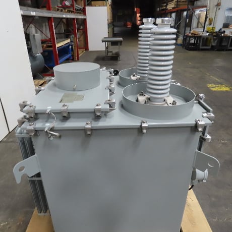 117.6 KVA 540/500/460 Primary, 92400/55000 Secondary, NWL rectifier transformer, class OA, new - Image 5
