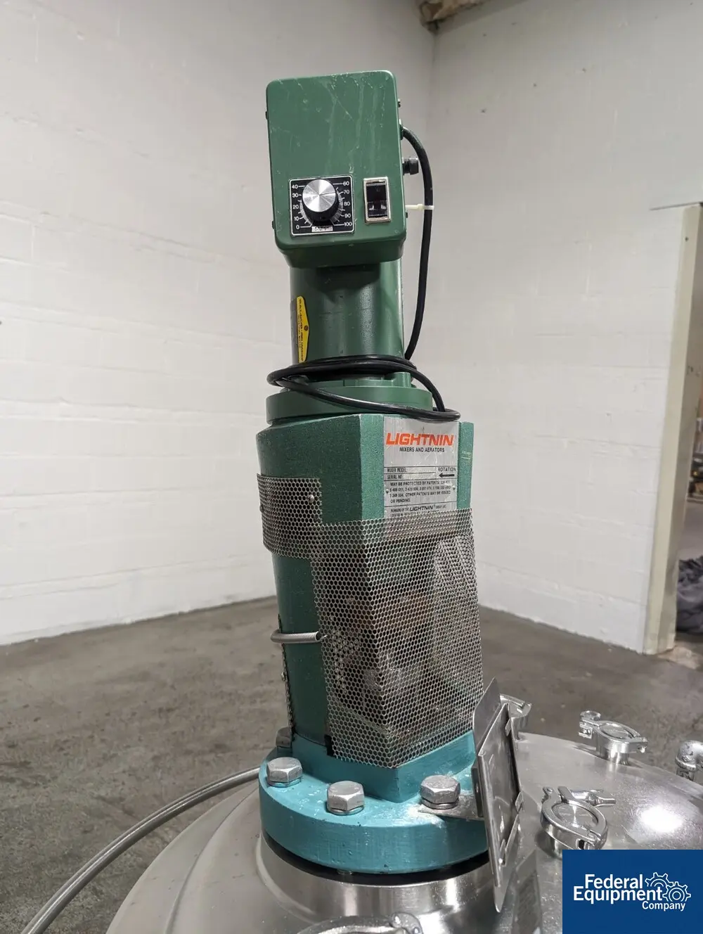 39.63 gallon Precision Stainless, Stainless Steel agitated reactor, 29-1/5" diameter, 23-1/2" straight side - Image 7