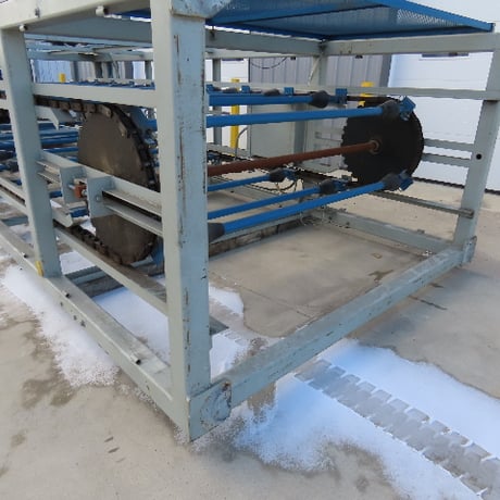 Thermofoil, 21 position textile vertical carousel with air knife 3"-4" core, 3 HP, 230/80 V. - Image 10