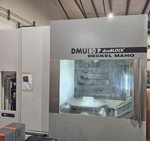 DMG, Mori #Deckel-Maho-DMU-80P-duoBlock, 31.5" X, 31.5" Y, 31.5" Z, Heidenhain iTNC Control, 2005 - Image 1