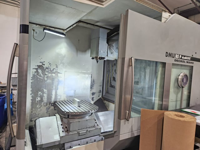 DMG, Mori #Deckel-Maho-DMU-80P-duoBlock, 31.5" X, 31.5" Y, 31.5" Z, Heidenhain iTNC Control, 2005 - Image 2