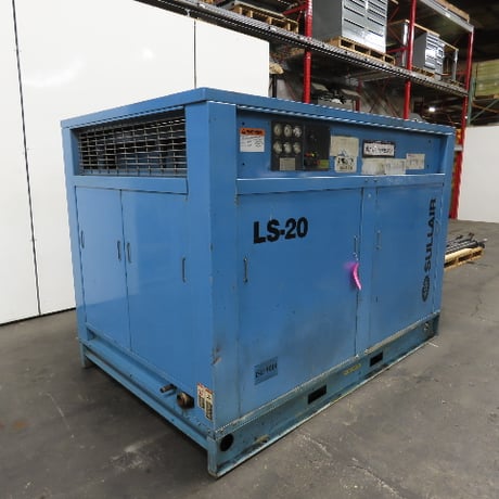 450 cfm, 100/110 psi, Sullair #LS-20-100, rotary screw air compressor, 100 HP, 480 V., 3 phase, 18802 hours - Image 8