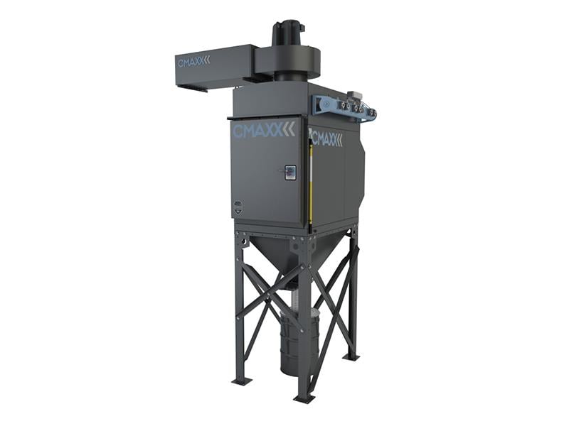 4800 cfm Imperial #CM-006, baghouse dust collector, revers air fan, 2800 sq.ft., 20 HP - Image 1