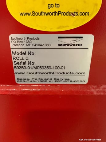 Southworth Products #ROLL-C, palletpal roll-on leveler with turntable, 44" x 48" platform, 2500 lbs, 2" low - Image 5