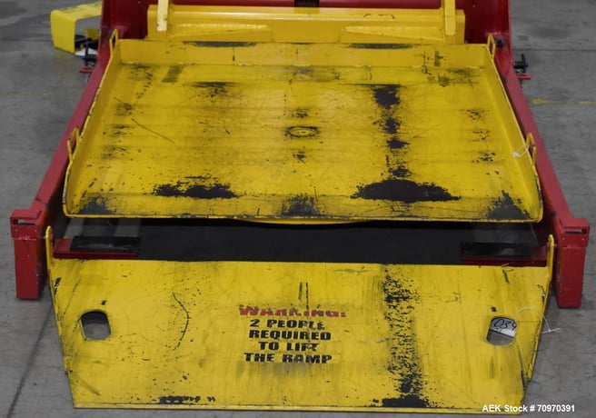 Southworth Products #ROLL-C, palletpal roll-on leveler with turntable, 44" x 48" platform, 2500 lbs, 2" low - Image 10