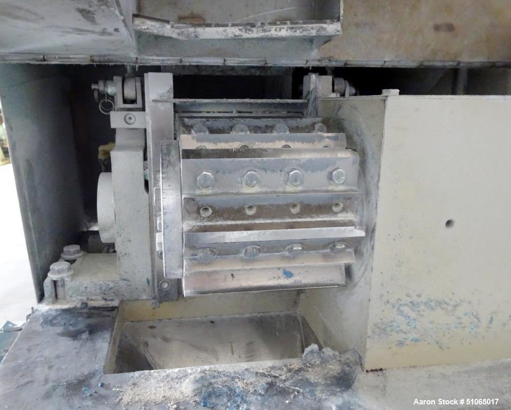 8" x 6-5/8" Cumberland #QUIETIZER-6, pelletizer, 8 installed 16 total blades, 3" rubber roll, 1745 RPM - Image 9