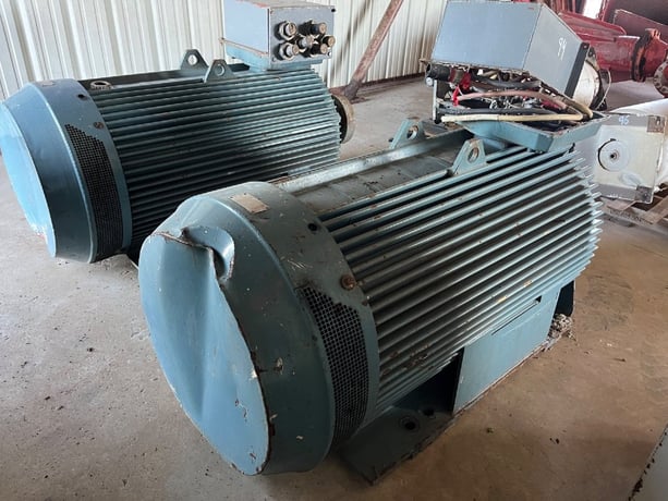 780 kw/700hp 1784/1780 RPM ABB, Frame 400L, DPFV, 460/600 Volts, Metric AC Motors (2 available) - Image 1