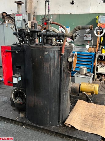Fulton FT-0160-C, Thermal fluid heater, 1.6 MBTH, 150 psi, 650°F, gas fired, 15 HP pump, #1272876 - Image 1