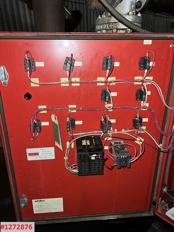 Fulton FT-0160-C, Thermal fluid heater, 1.6 MBTH, 150 psi, 650&deg;F, gas fired, 15 HP pump, #1272876 - Image 4