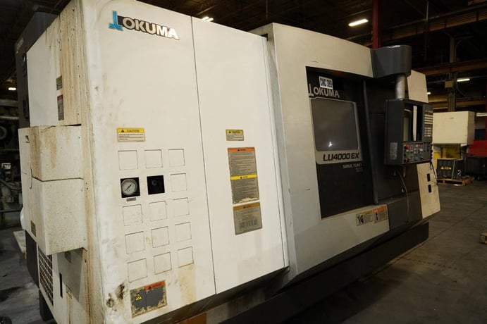 Okuma #Simul-Turn-LU4000-EX, CNC Lathe, 18.9" max turn diameter, 15.8"-49.2" max turn length, 4200 RPM - Image 2