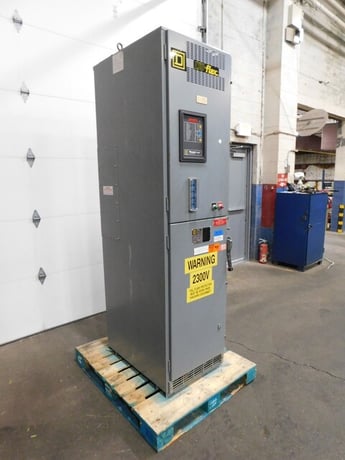 Square D, ISO-Flex 3 medium voltage controller, 400 HP, 360 amp, 2400 Volts - Image 2