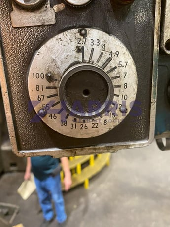 108" Bullard #Dyn-Au-Trol-108, vertical boring mill, 1969 - Image 5