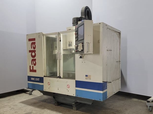 Fadal #VMC15XT, vertical machining center, 21 automatic tool changer, 30" X, 16" Y, 20" Z, 7500 RPM, #40, 2006 - Image 2