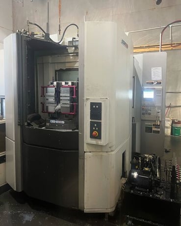 DMG, Mori #NHX-5000, 4-Axis CNC horizontal machining center, Mori-Seiki M730BM Control, 28.7" X, 28.7" y - Image 1
